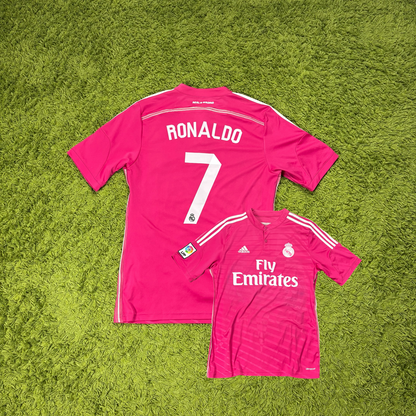 Adidas Real Madrid Ronaldo CR7 Trikot pink Größe M 2014 2015