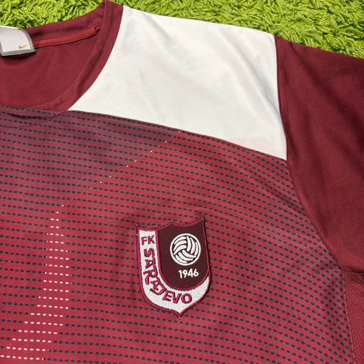 Nike FK Sarajevo Trikot Wein rot Bordeaux Größe XXL 2009 2010