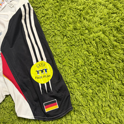 Adidas Deutschland DFB Ballack Trikot Weiß Größe M 2004