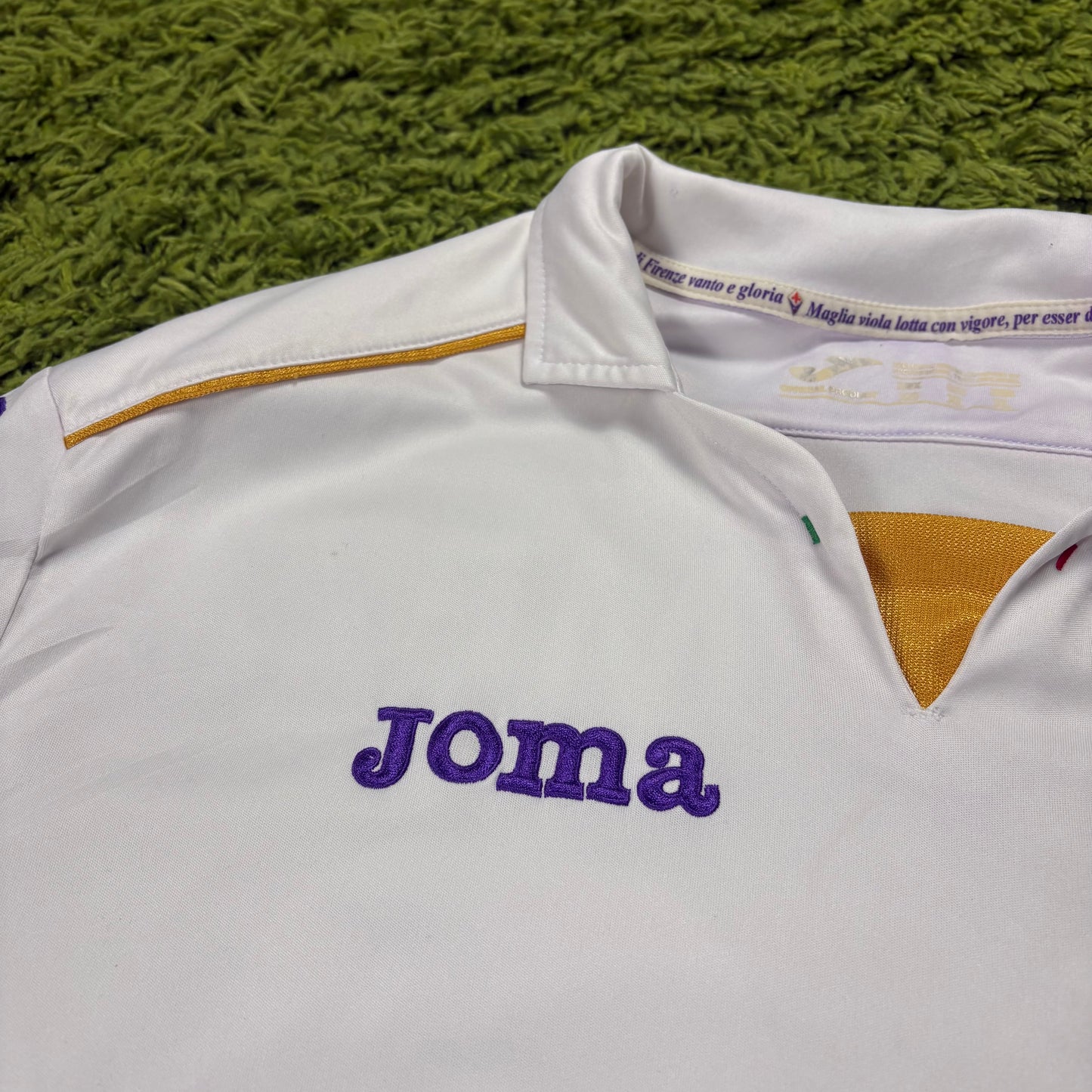 Joma AC Florenz Fiorentina Gomez Mario Trikot Weiß Größe XL 2013 2014
