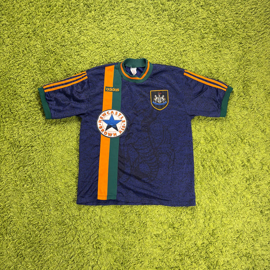 Adidas Newcastle United Trikot blau Größe L 1997 1998
