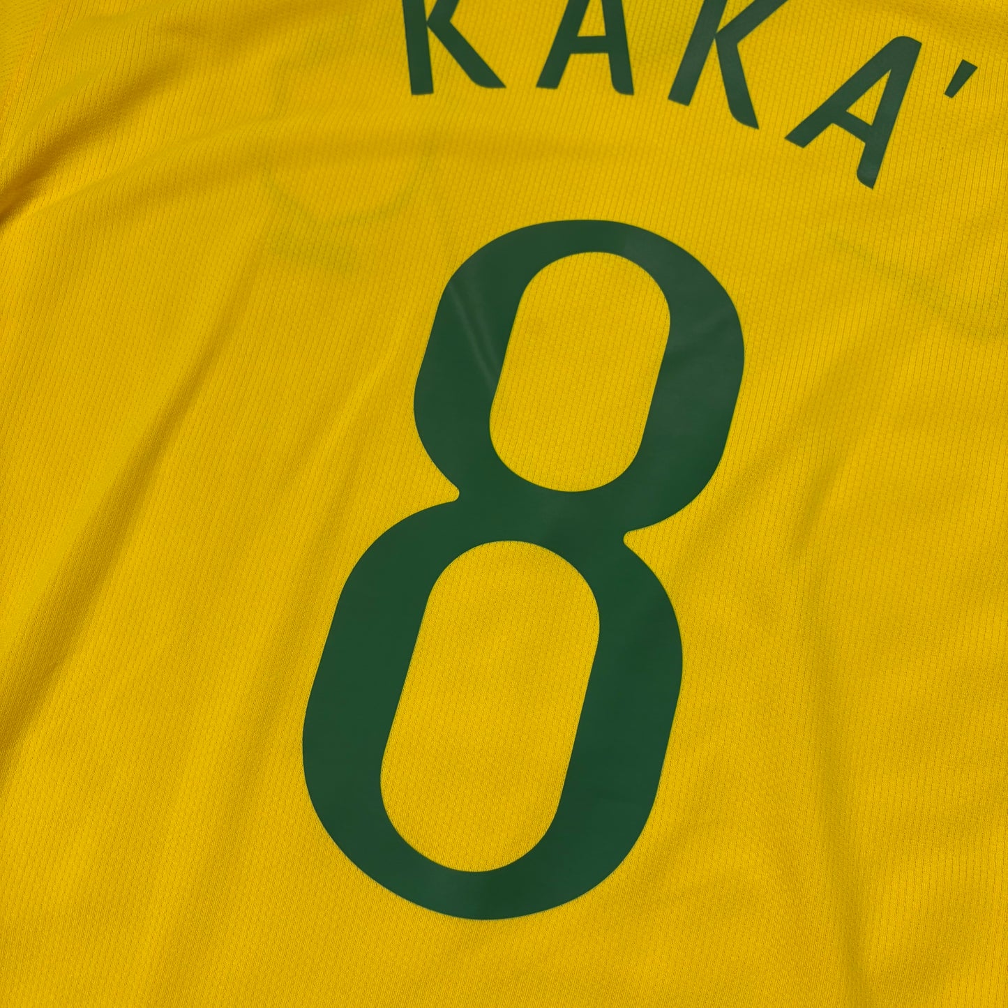 Nike Brasilien Trikot Kaka gelb Größe L 2008