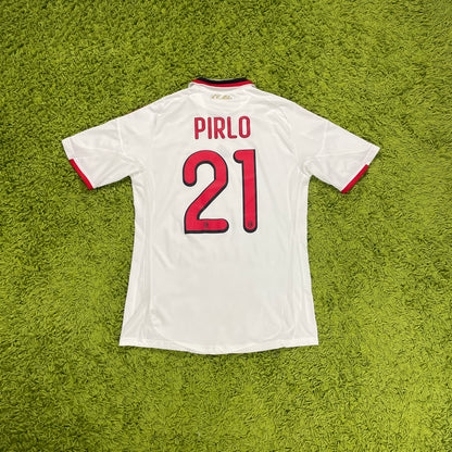 Adidas AC Mailand Pirlo Trikot weiß Größe M 2008 2009