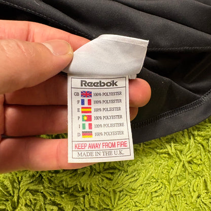 Reebok FC Liverpool Trikot Langarm grau schwarz Größe XL 2002 2004