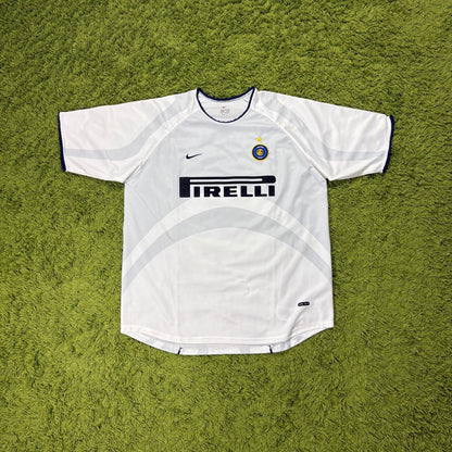 Nike Inter Mailand Milan Ronaldo R9 Trikot grau Größe XL 2001 2002