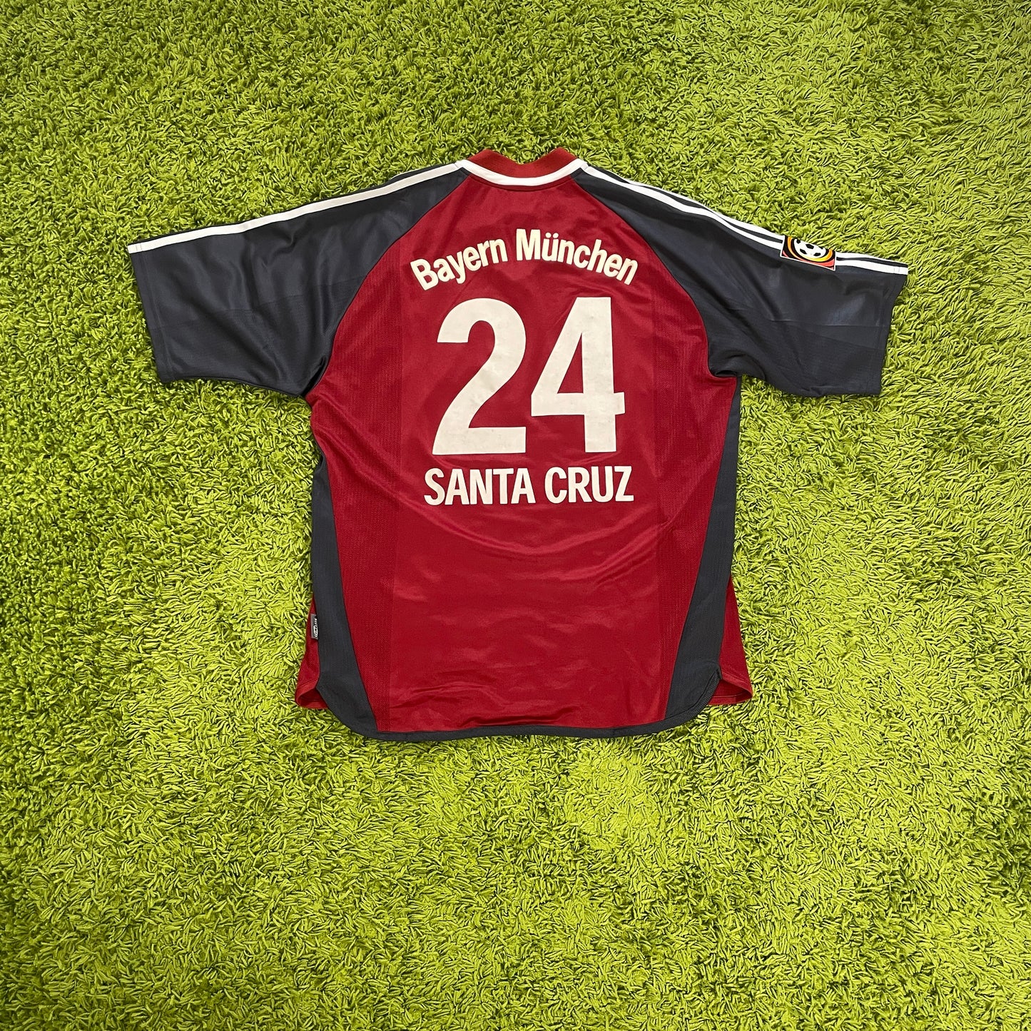 Adidas FC Bayern München Santa Cruz Trikot rot Größe XL 2001 2002
