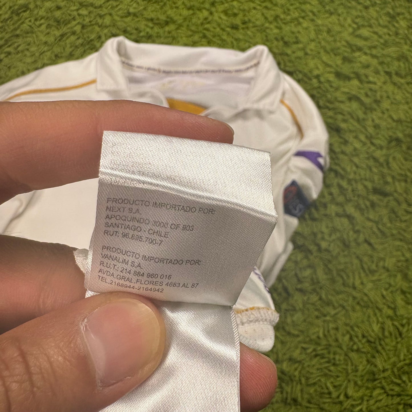 Joma AC Florenz Fiorentina Gomez Mario Trikot Weiß Größe XL 2013 2014