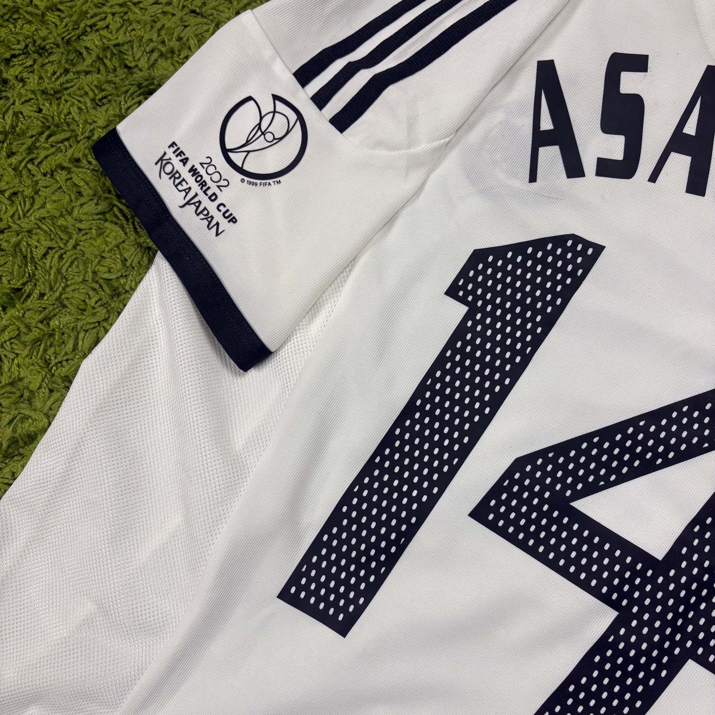 Adidas Deutschland DFB Asamoah Trikot Weiß Größe M 2002