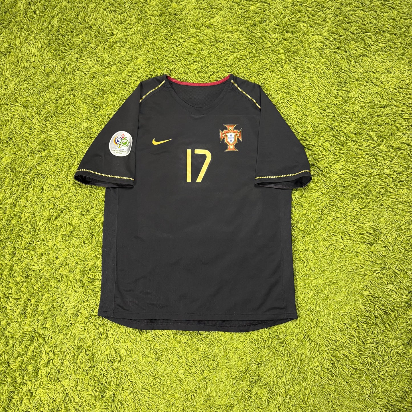 Nike Portugal Cristiano Ronaldo Trikot schwarz Größe L 2006