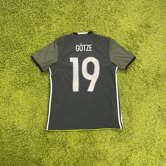 Adidas Deutschland Trikot grau Götze Größe L 2016