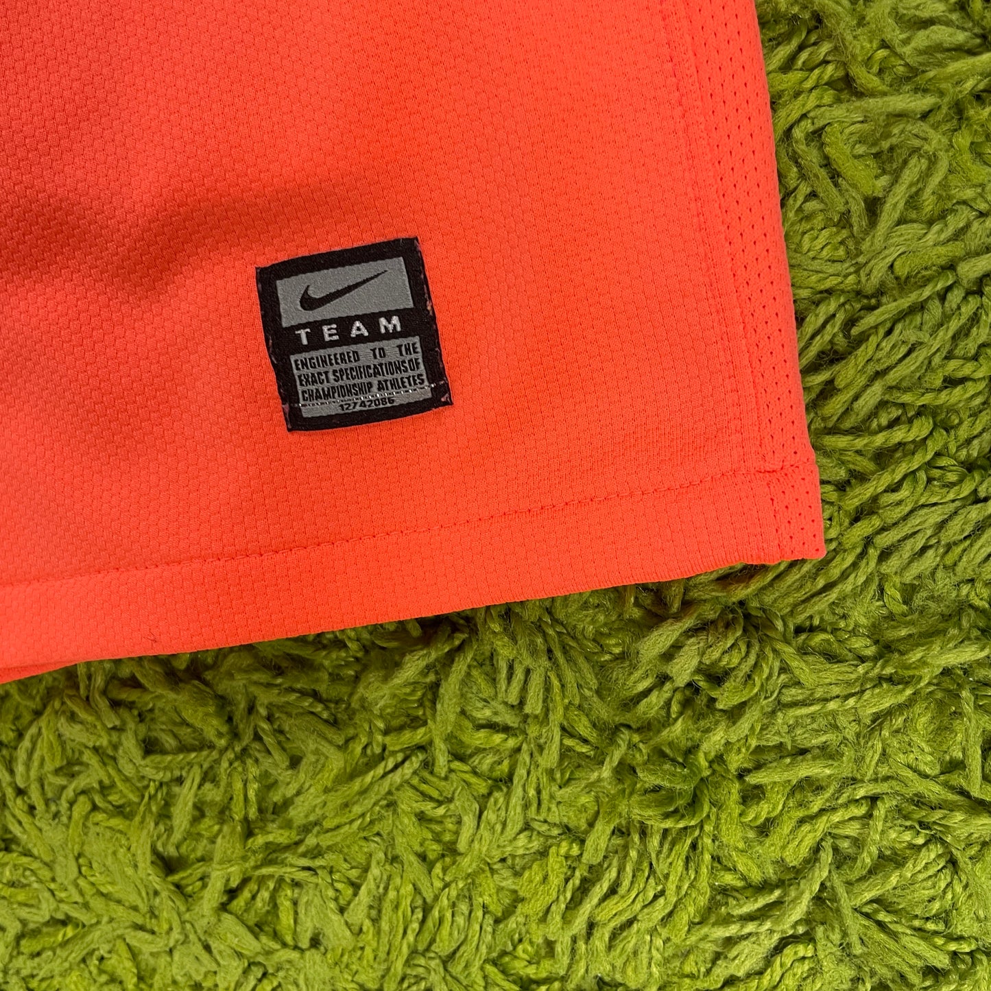 Nike FC Barcelona Trikot Messi orange Größe YXL -> S 2009 2010