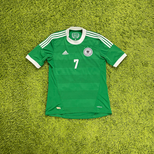 Adidas Deutschland Schweinsteiger Trikot grün Größe M 2012 DFB