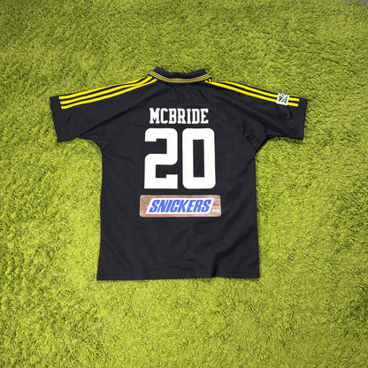 Adidas Columbus Crew McBride Trikot Snicker schwarz Größe L 1999 2000