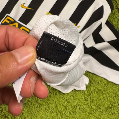 Nike Juventus Turin Nedved Trikot Weiß schwarz Größe XL 2003 2004
