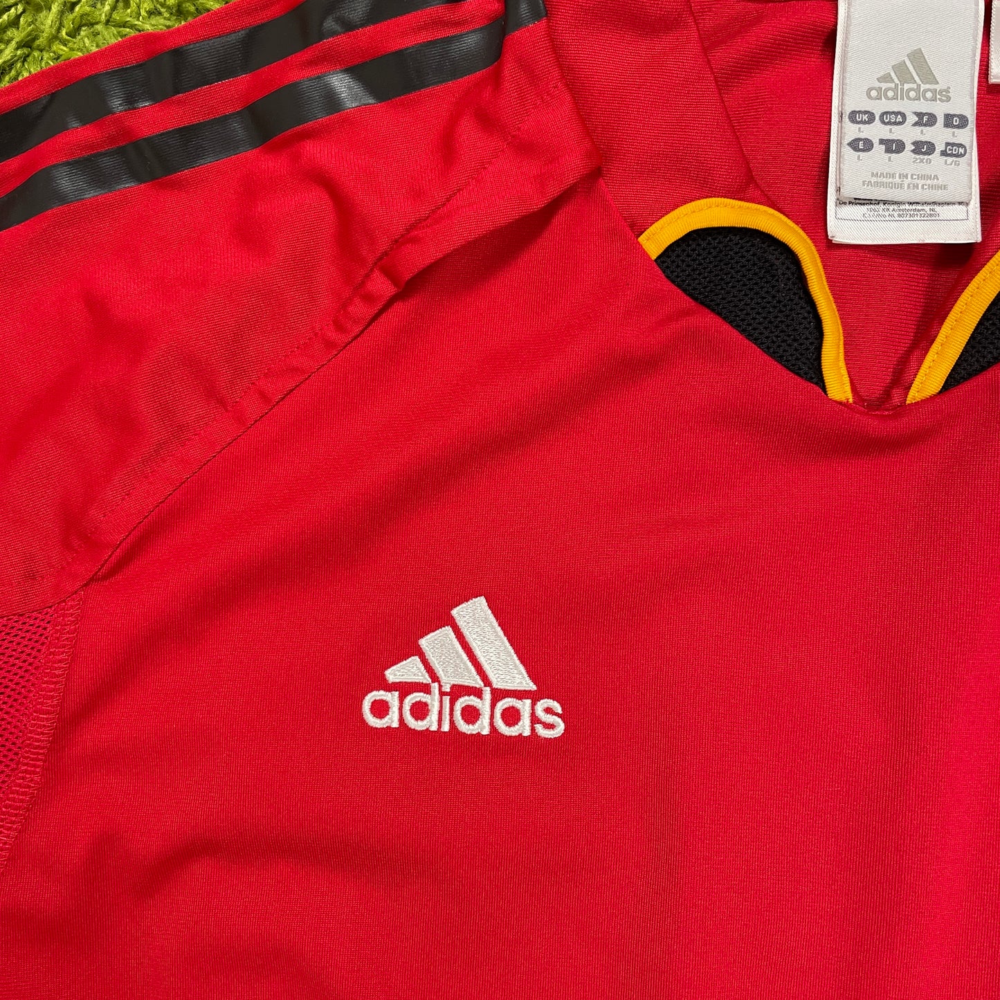 Adidas Deutschland DFB Trikot rot Größe L 2004