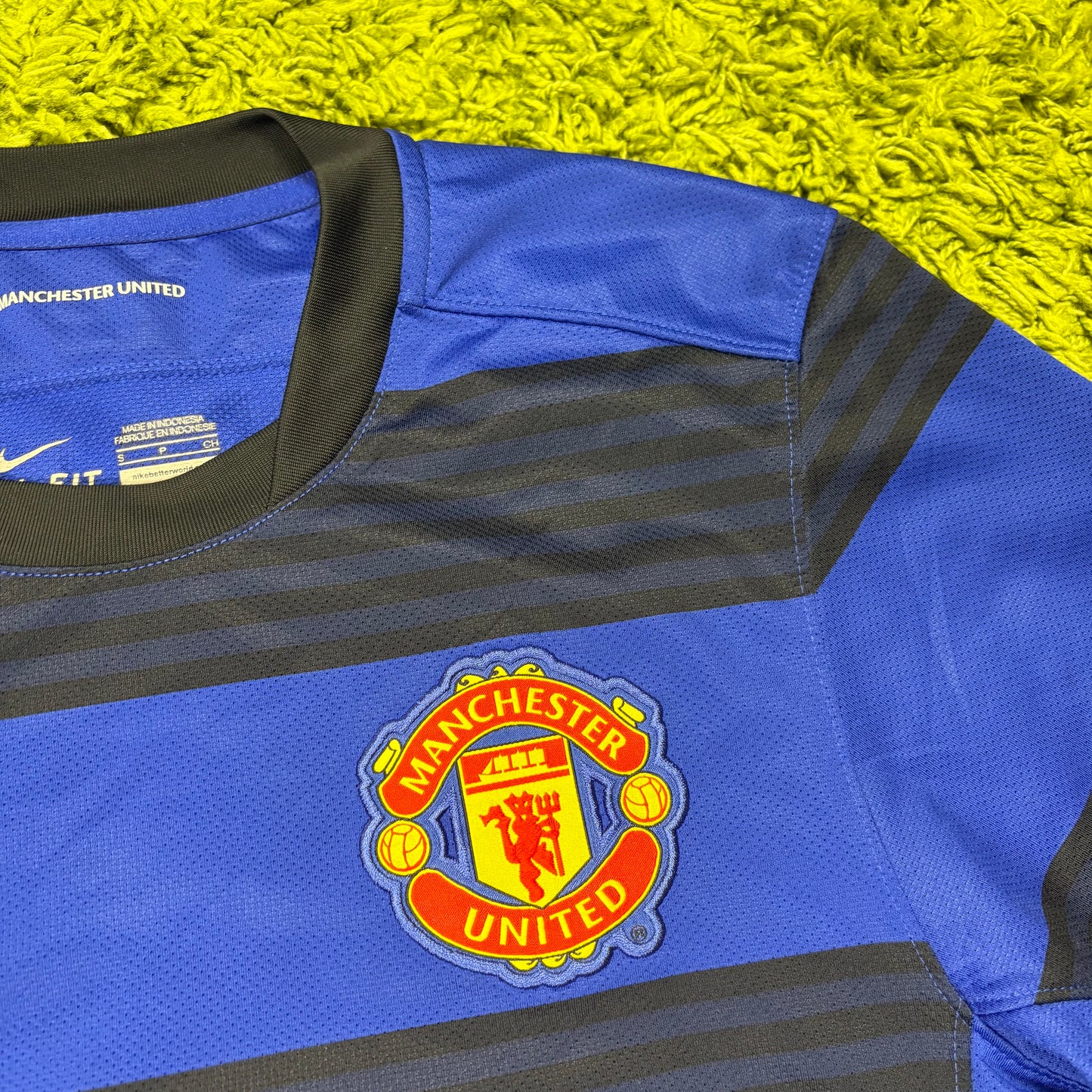 Nike Manchester United Rooney Trikot blau Größe S 2011 2012