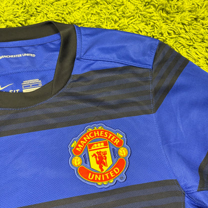 Nike Manchester United Rooney Trikot blau Größe S 2011 2012