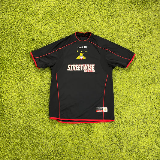Carlotti Doncaster Rovers Trikot schwarz Größe M 2005