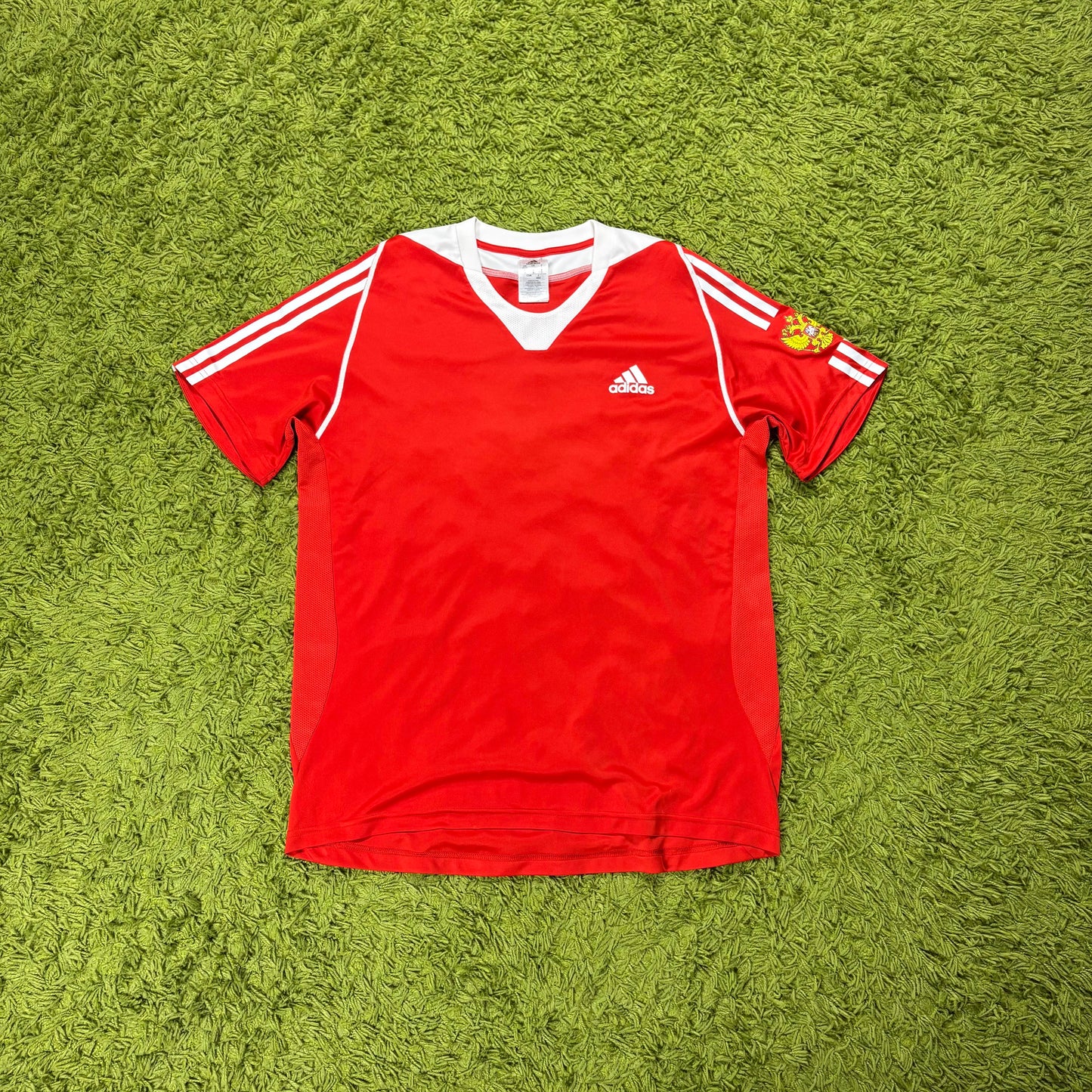 Adidas Russland Trikot rot Größe L Training