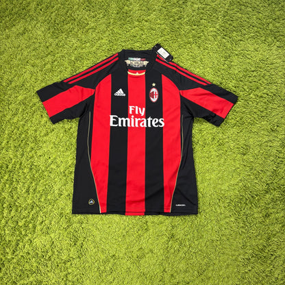 Adidas AC Mailand Ibrahimovic Milan Trikot rot schwarz Größe XL 2010 2011 Neu mit Etikett