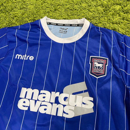 Mitre Ipswich Town FC Trikot blau Größe XL 2007 2008