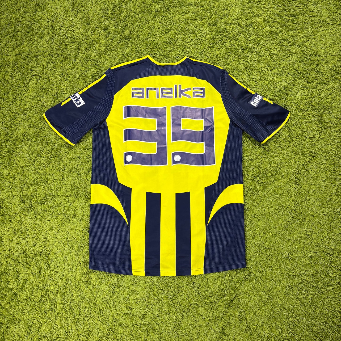 Adidas Fenerbahce Anelka Trikot blau Größe L - XL 2005 2006
