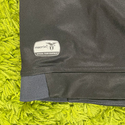 Macron SS Lazio Rom Trikot schwarz black on black Größe L 2015 2016