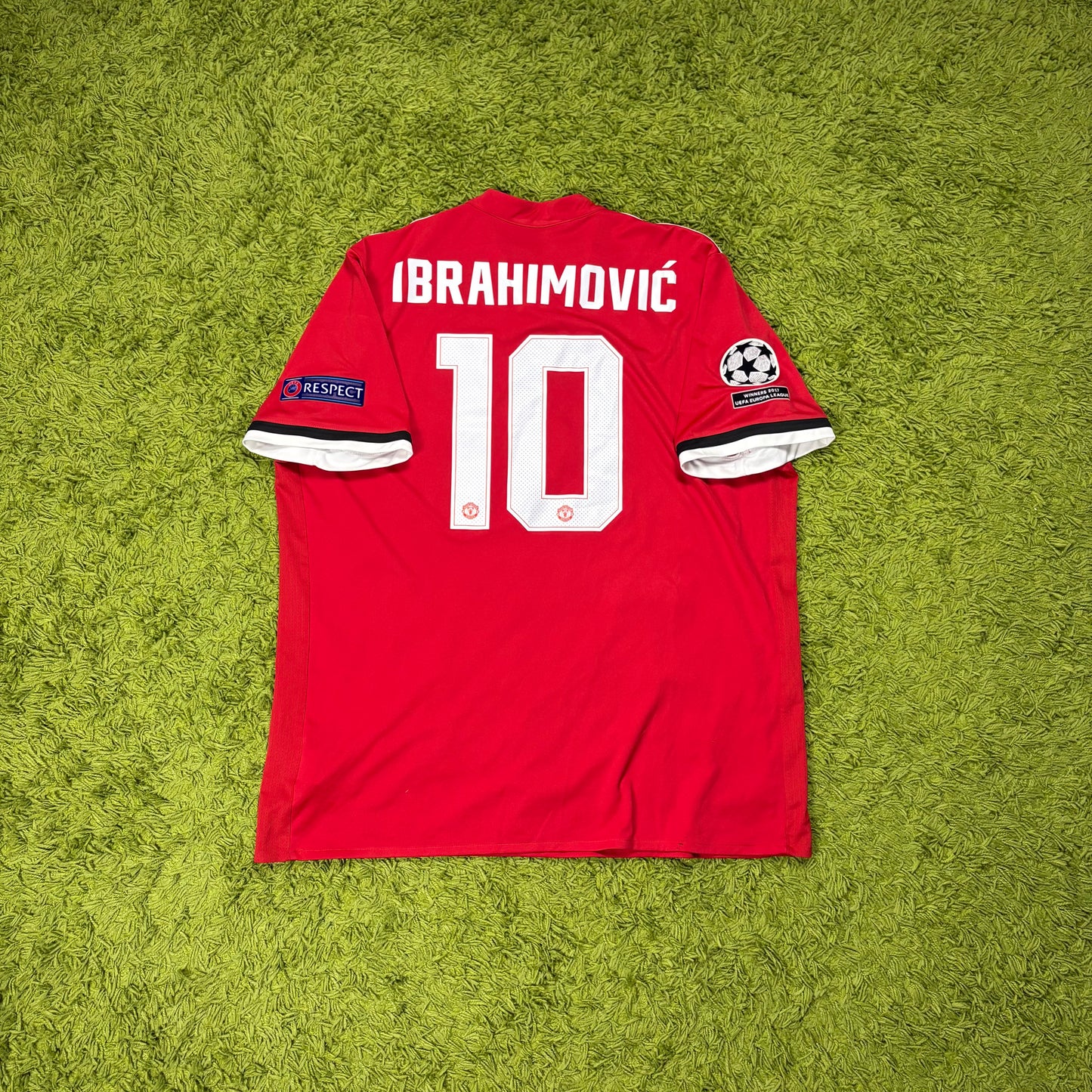 Adidas Manchester United Ibrahimovic Trikot rot Größe XXL 2016 2017