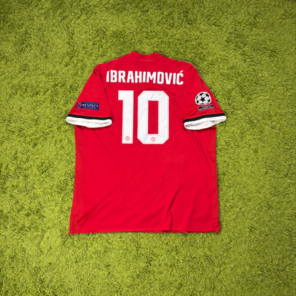 Adidas Manchester United Ibrahimovic Trikot rot Größe XXL 2016 2017