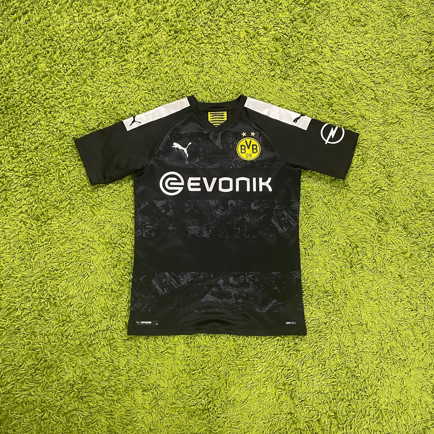 Puma Borussia Dortmund BVB Haaland Trikot grau Größe S 2019 2020