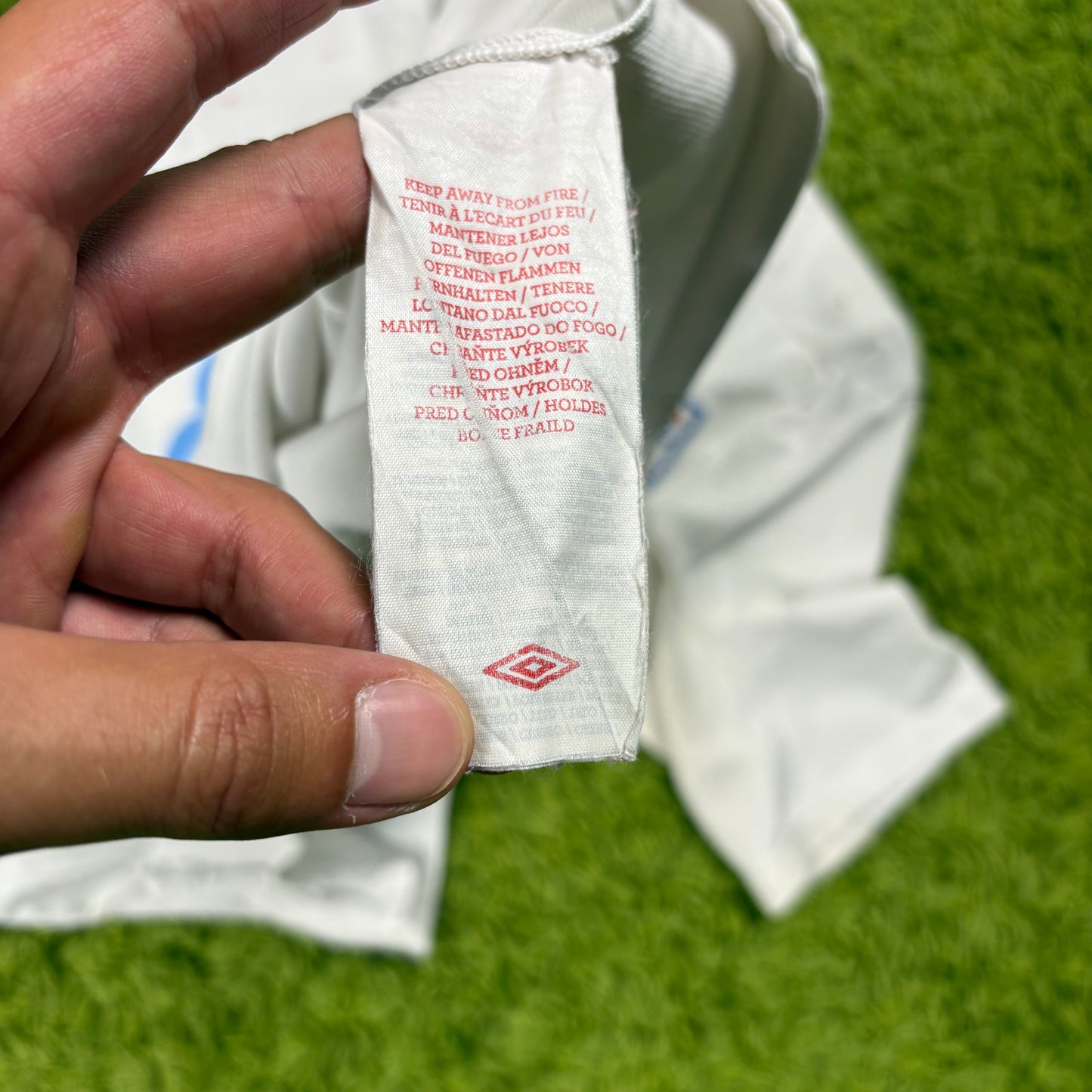Umbro England Lampard Trikot Weiß Größe L 2010