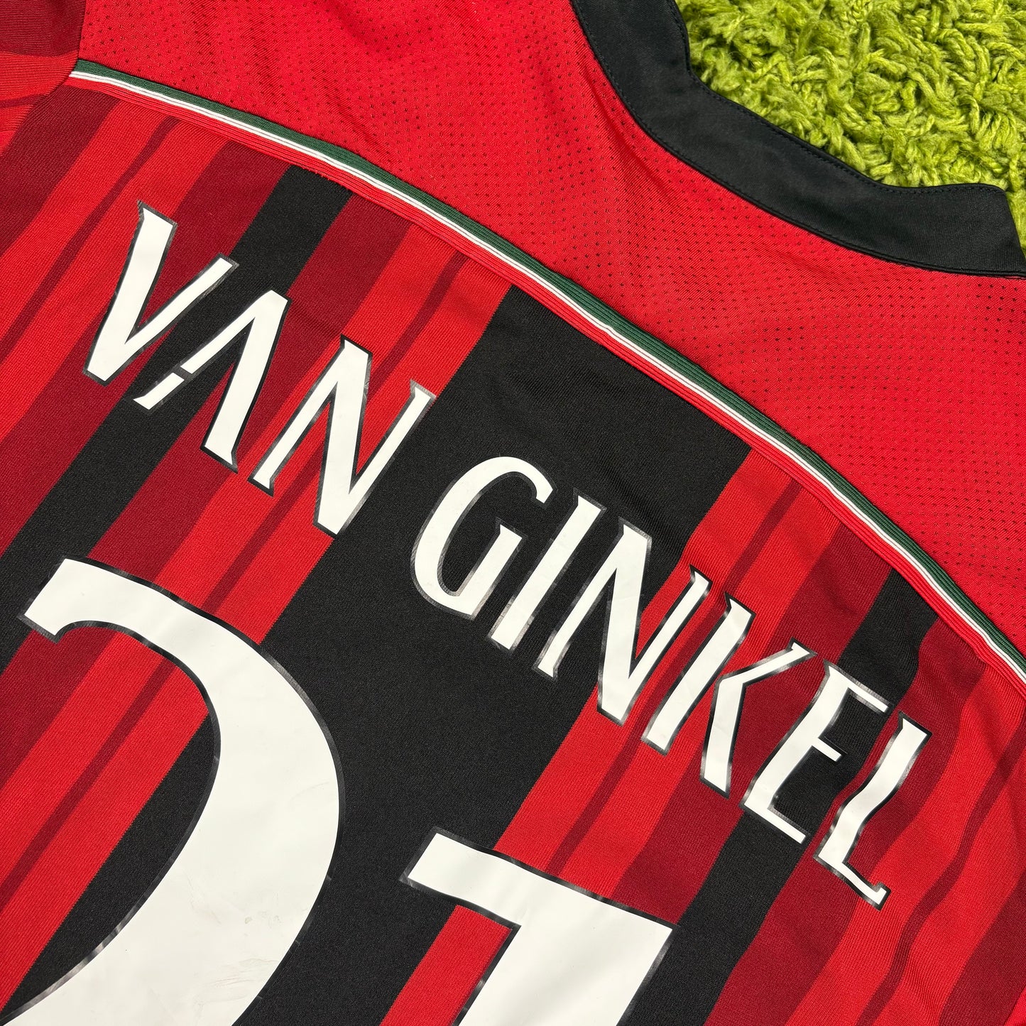 Adidas AC Mailand Milan Van Ginkel Trikot schwarz Größe L 2013 2014