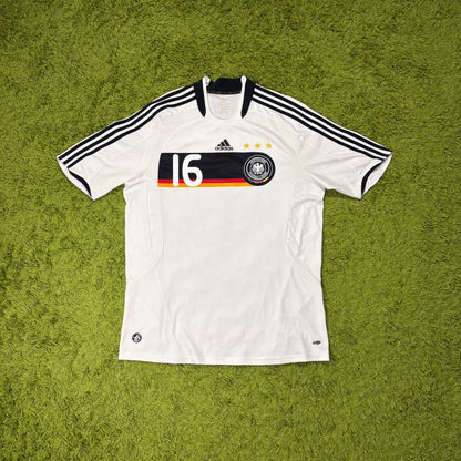 Adidas Deutschland DFB Lahm Trikot Weiß Größe XL 2008