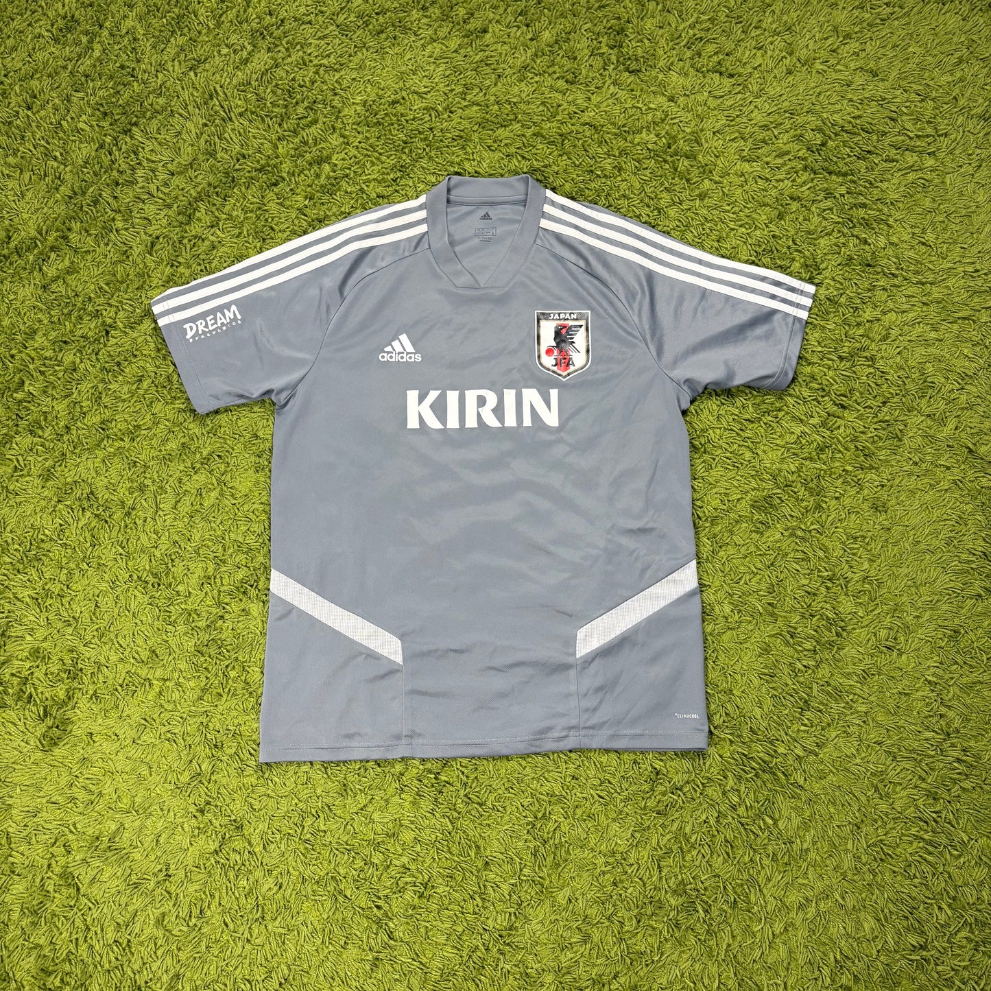 Adidas Japan Trikot Training grau Größe XL 2018