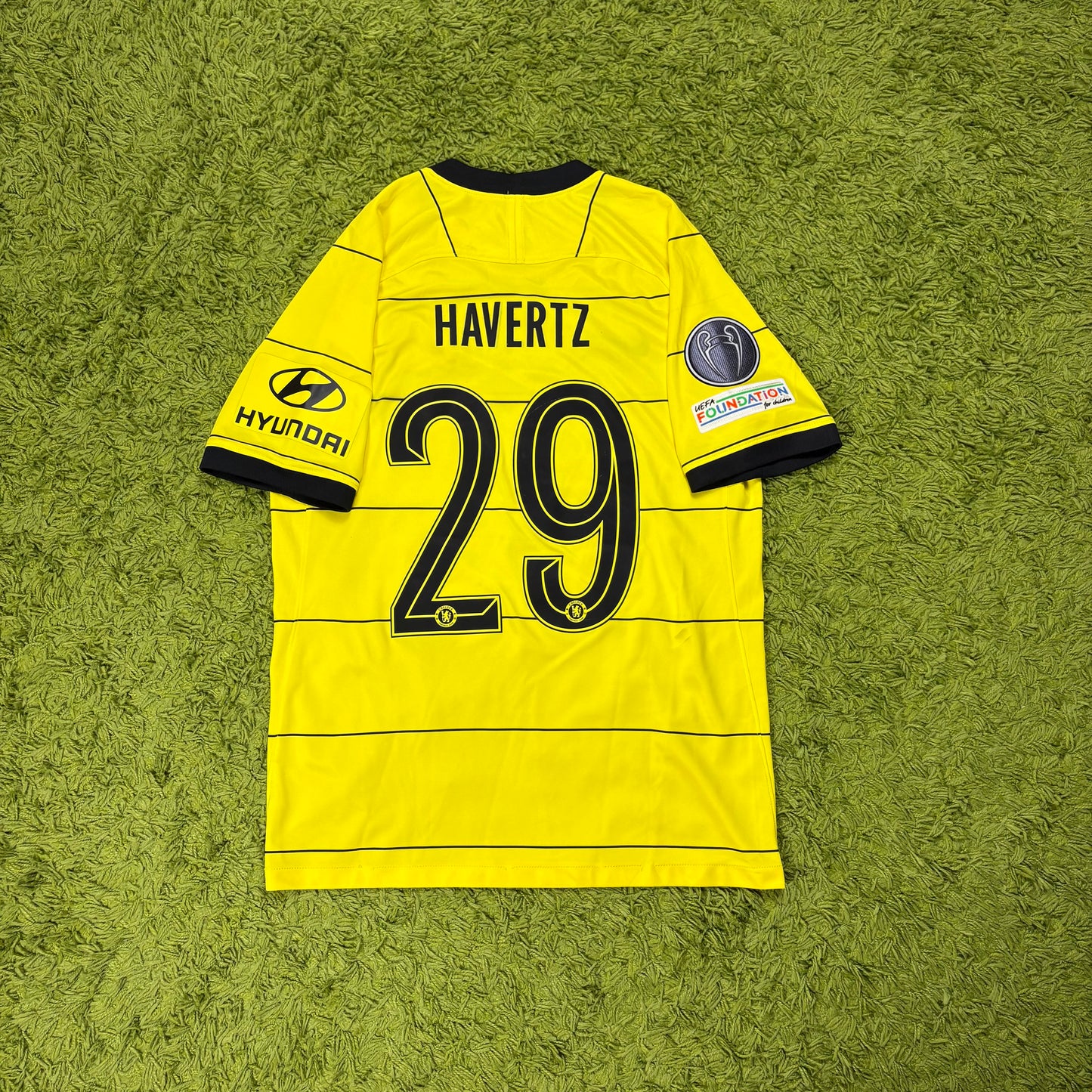 Nike Chelsea FC Havertz Trikot Gelb Größe M 2021 2022