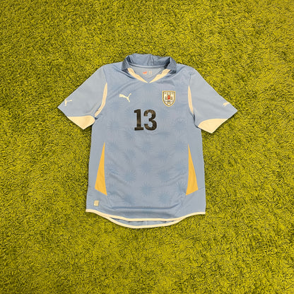 Puma Uruguay Olivera Trikot blau Größe M 2010