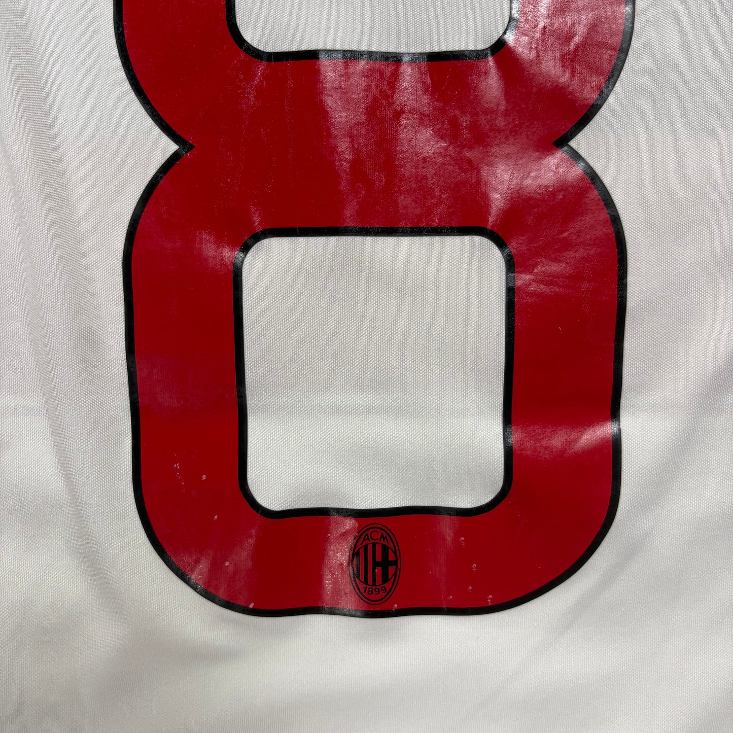 Adidas AC Mailand Milan Nocerino Trikot Weiß Größe M 2012 2013
