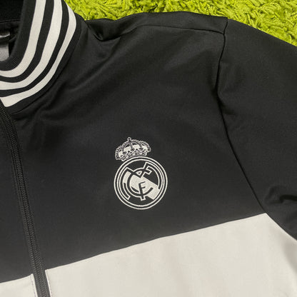 Adidas Real Madrid Trainingsjacke schwarz Größe L