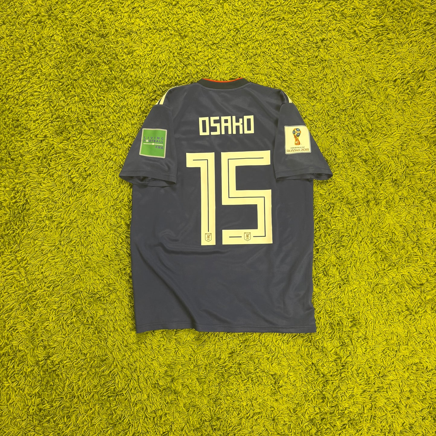 Adidas Japan Osako Trikot blau Größe M 2017 2018