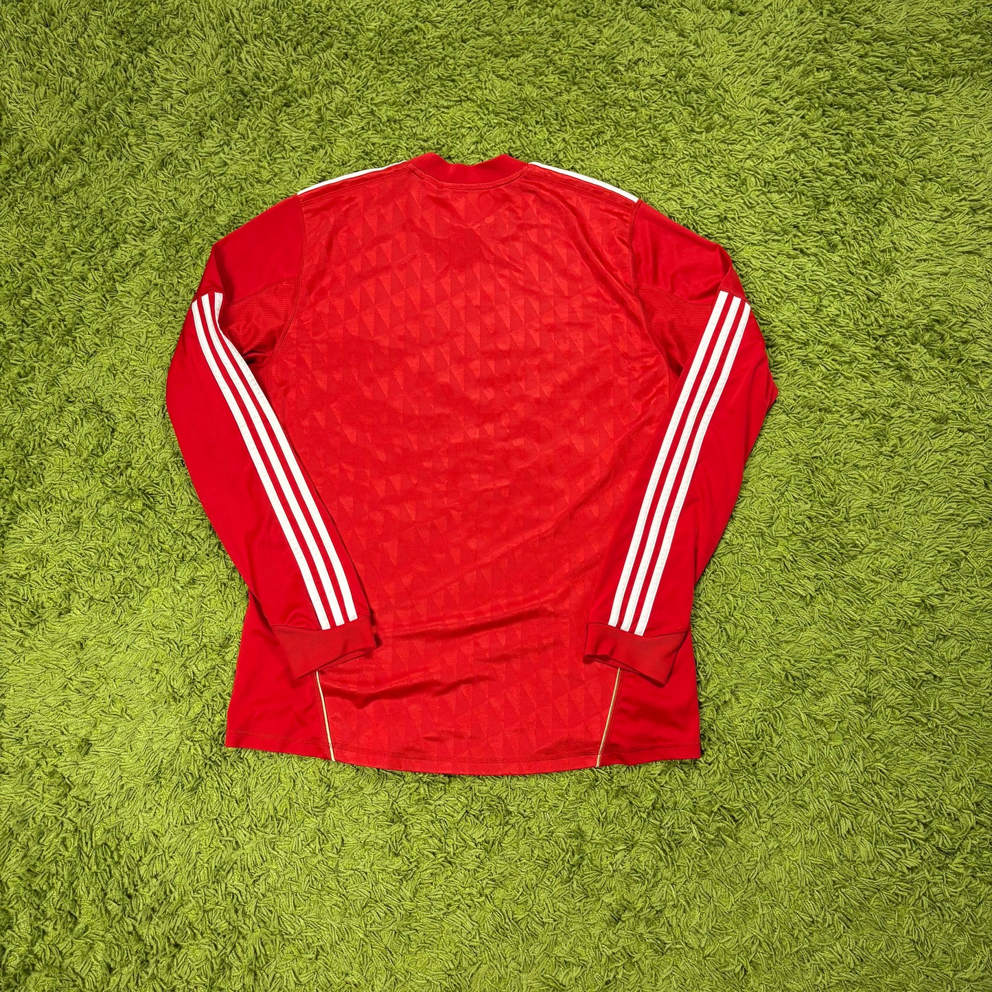 Adidas FC Liverpool Trikot Langarm rot Größe L 2010 2011