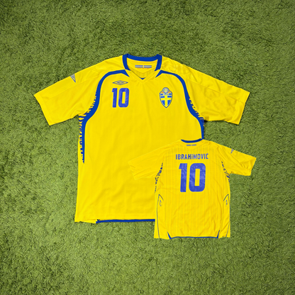 Umbro Schweden Ibrahimovic Trikot Gelb Größe XL 2008