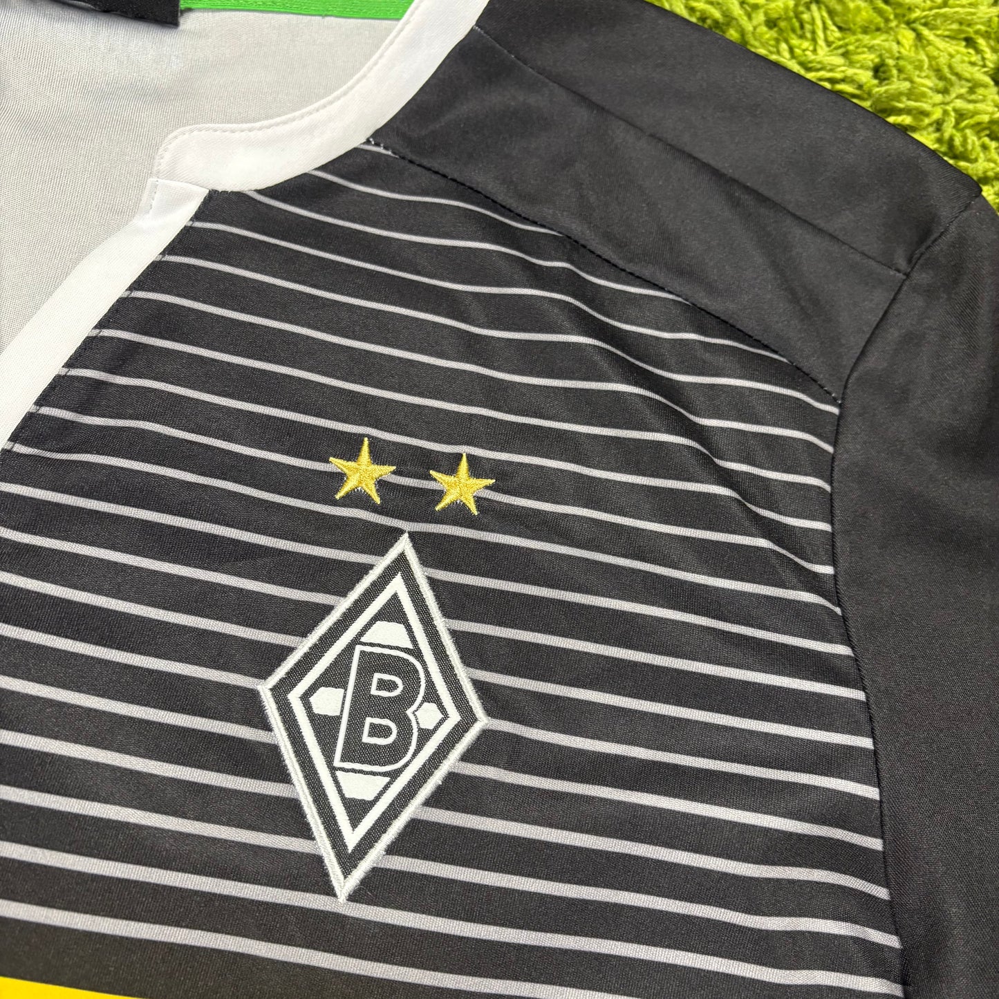 Kappa Borussia Mönchengladbach Hahn Trikot schwarz Größe XL 2015 2016