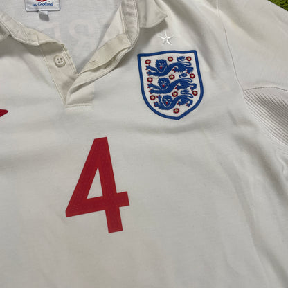 Umbro England Gerrard Trikot + Shorts Größe M weiß 2010