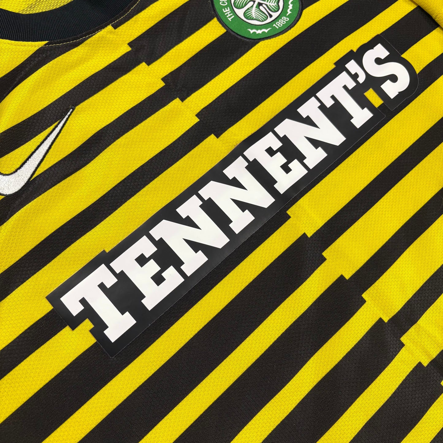 Nike Celtic Glasgow Hooper Trikot gelb Größe L 2011 2012