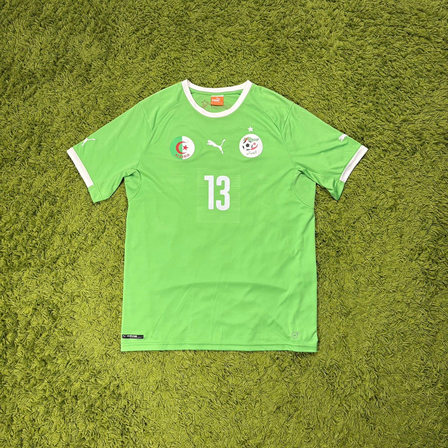 Puma Algerien Slimani Trikot grün Größe L 2014