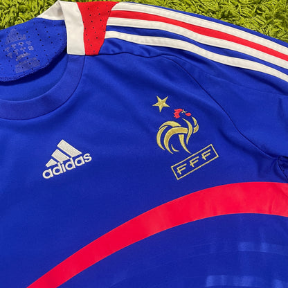 Adidas Frankreich Trikot blau Größe M 2008