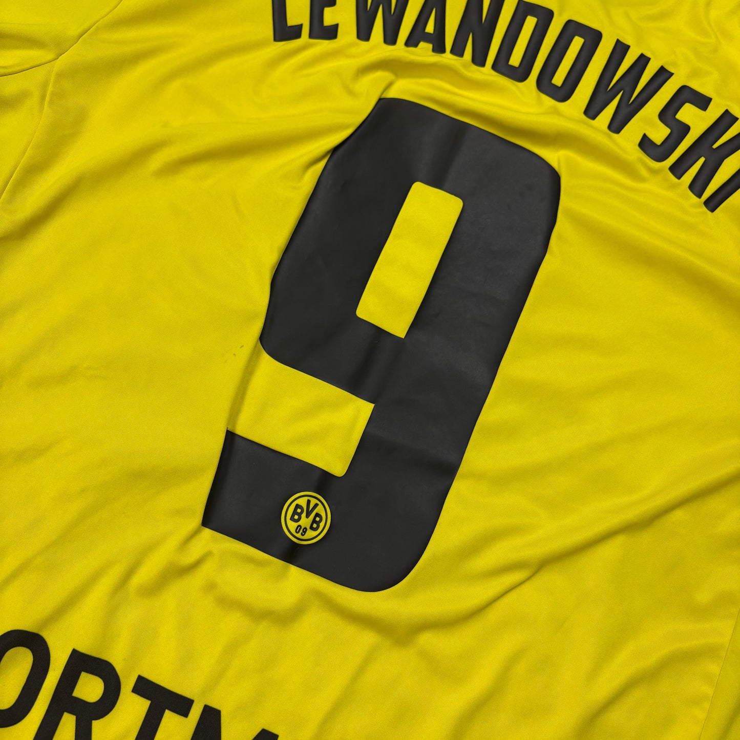 Kappa Borussia Dortmund Lewandowski Trikot Gelb Größe XL 2011 2012