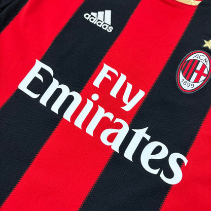 Adidas AC Mailand Ibrahimovic Milan Trikot rot schwarz Größe XL 2010 2011 Neu mit Etikett