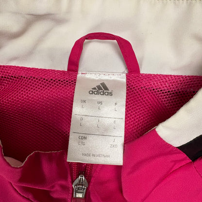 Adidas Real Madrid Tracksuit Trainingsanzug pink schwarz Größe L 2014