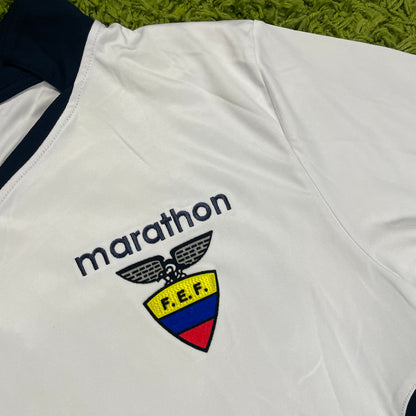 Marathon Ecuador Trikot weiß Größe XL